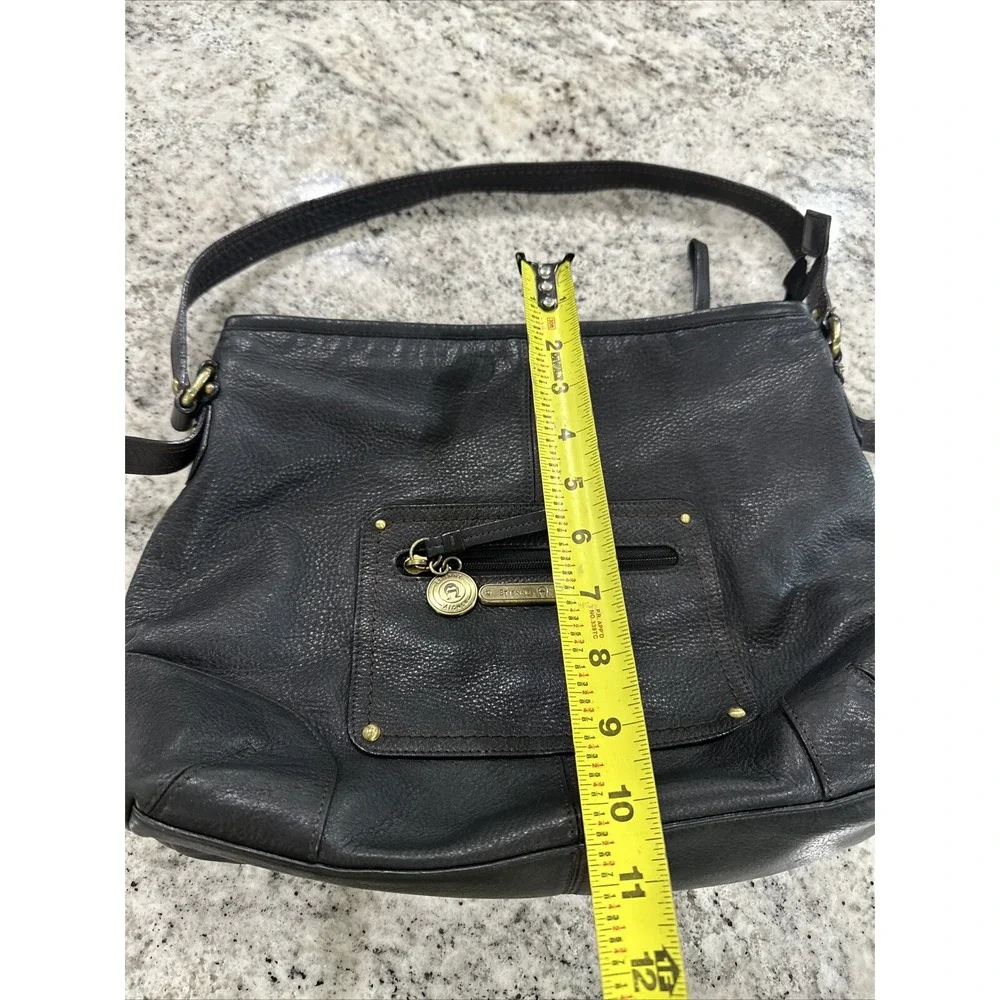 Entienne‎ Aigner Hobo Leather Black Bag- Rare Design